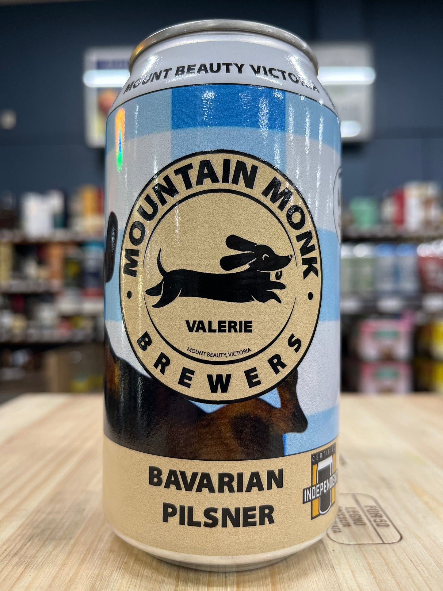 Mountain Monk Bavarian Pilsener 375ml Can