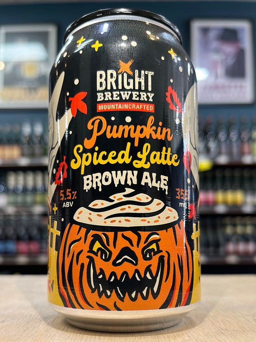 Bright Pumpkin Spiced Latte Brown Ale 355ml Can