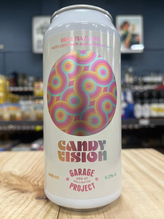 Garage Project Candy Vision DDH Hazy IPA 440ml Can