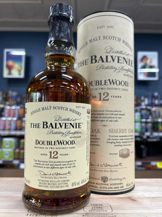 The Balvenie 12 Year Old DoubleWood Scotch Whisky 700ml