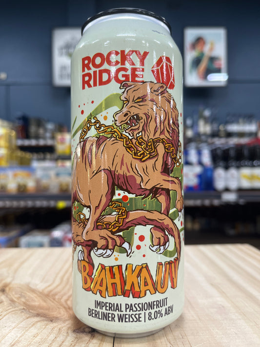 Rocky Ridge Bahkauv Imperial Passionfruit Berliner Weisse 500ml Can