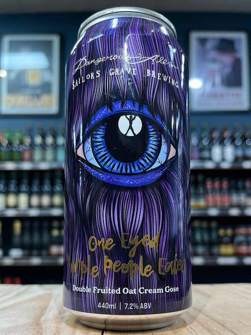 Sailors Grave Purple People Eater Double Fruited Oat Cream Gose 440ml Can