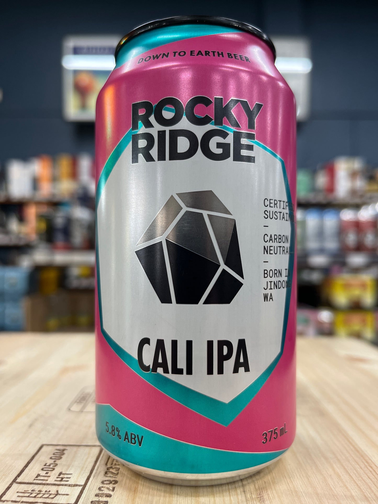 Rocky Ridge Cali West Coast IPA 375ml Can