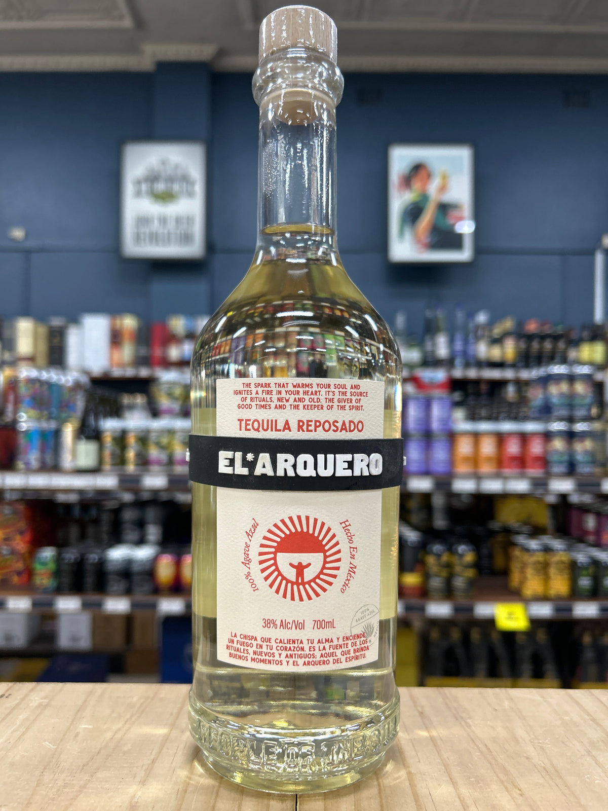 EL ARQUERO TEQUILA REPOSADO 700ml