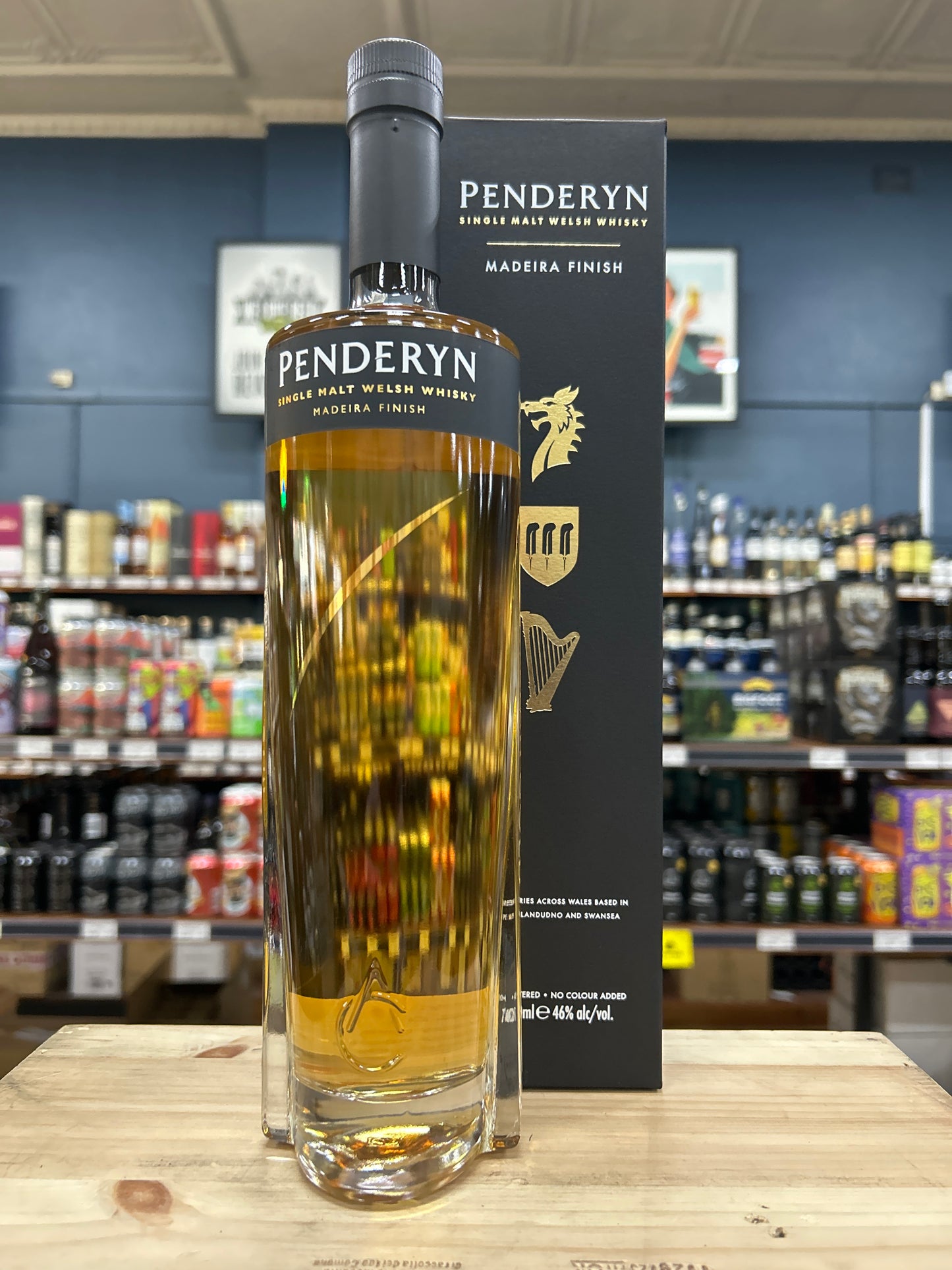Penderyn Madeira Single Malt Welsh Whisky 700ml
