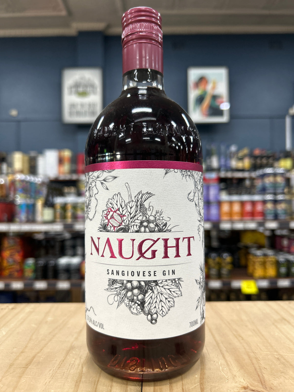 Naught Distillery Sangiovese Gin 700ml