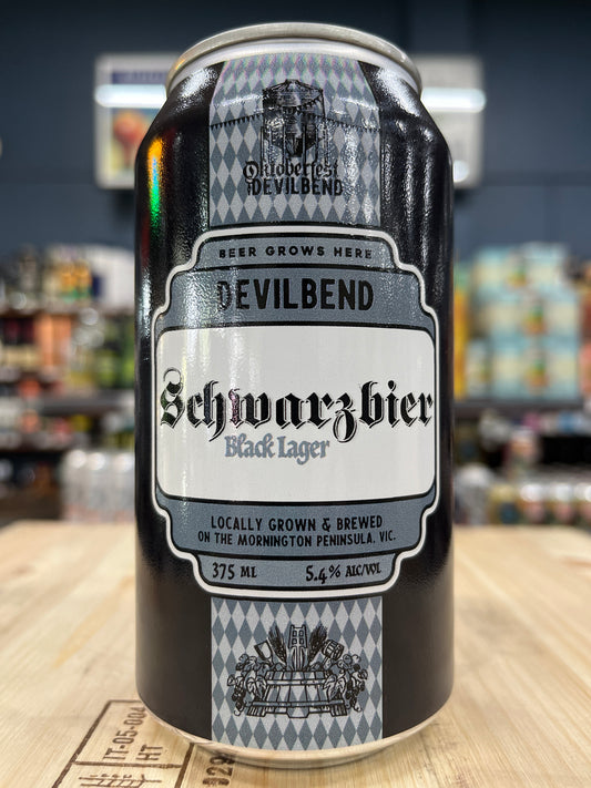 Devilbend Schwarzbier 375ml Can