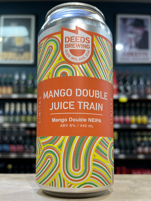 Deeds Mango Double Juice Train 440ml Can