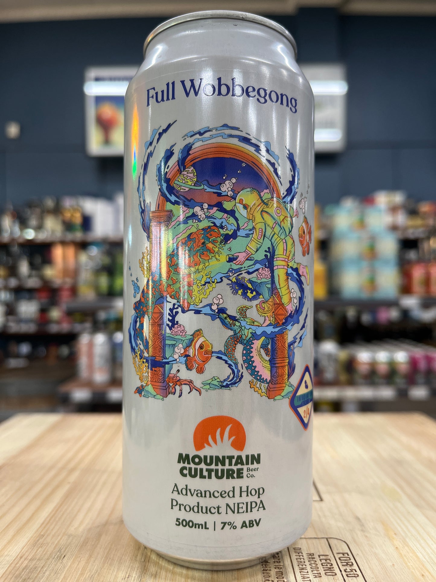 Mountain Culture Full Wobbegong - Advanced Hop Product NEIPA 500ml Can