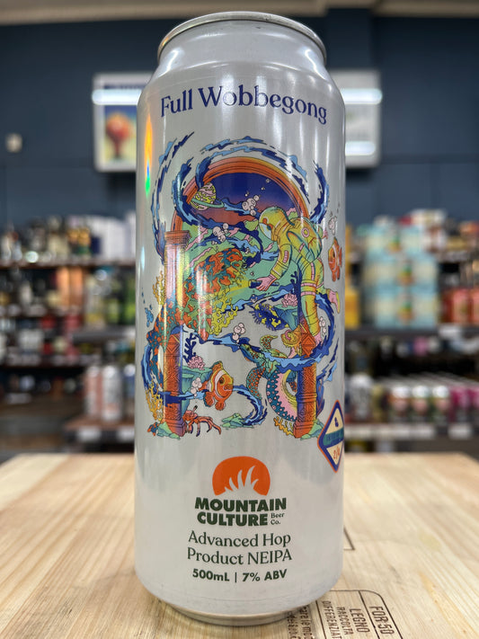 Mountain Culture Full Wobbegong - Advanced Hop Product NEIPA 500ml Can