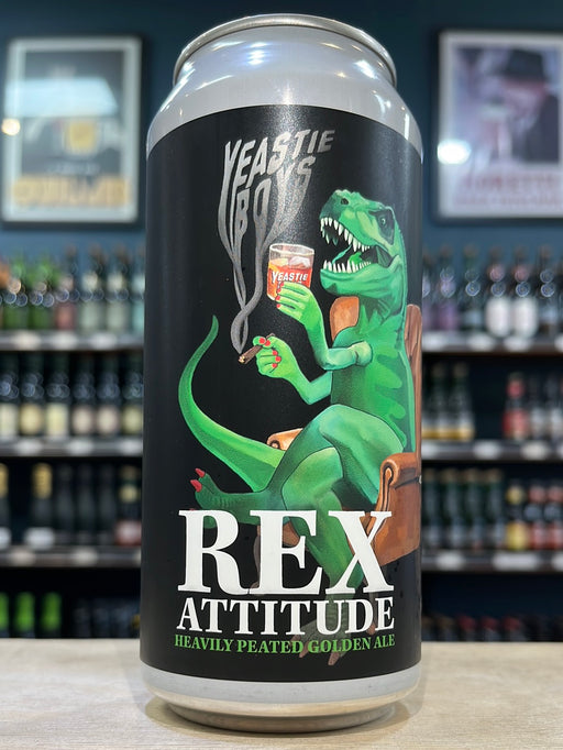 Yeastie Boys Rex Attitude Heavily Peated Golden Ale 440ml Can