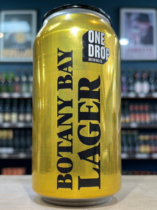 One Drop Botany Bay Lager 375ml Can