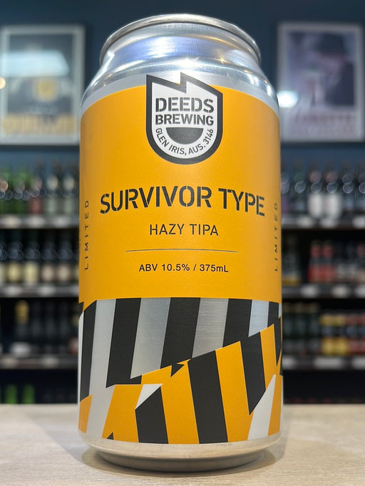 Deeds Survivor Type Hazy TIPA 375ml Can