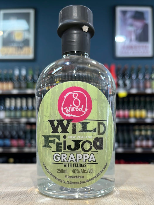 8 Wired Wild Feijoa Grappa 250ml
