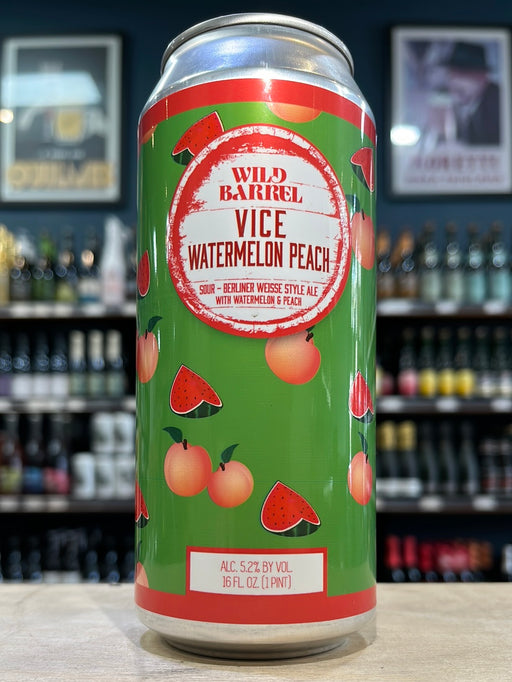 Wild Barrel Vice Watermelon Peach Sour 473ml Can