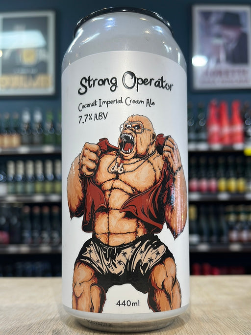 Double Vision Strong Operator Coconut Imperial Cream Ale 440ml Can