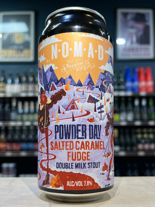Nomad Powder Day Salted Caramel Fudge Stout 440ml Can