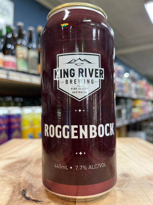 King River Roggenbock Strong Rye 440ml Can