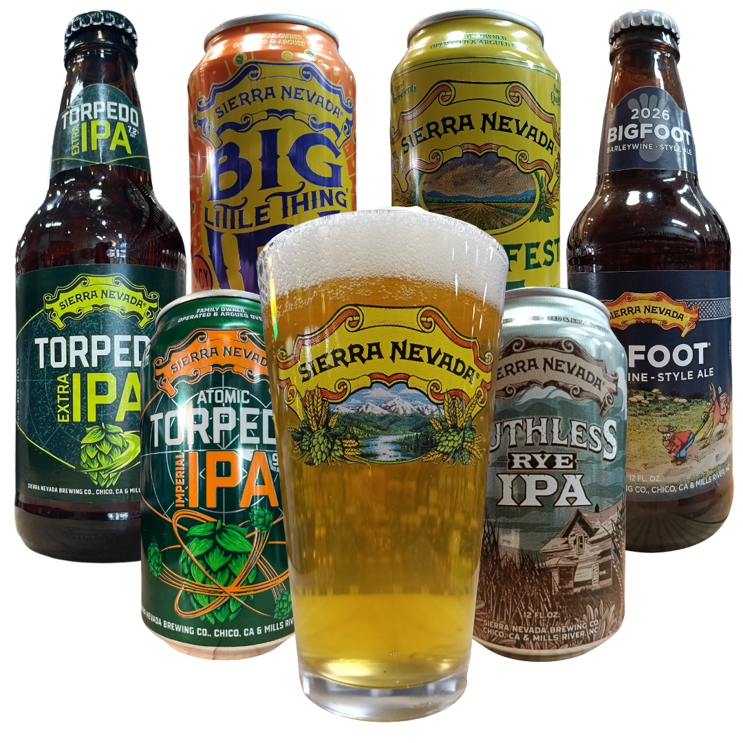 Sierra Nevada Mixed 6 + Glass