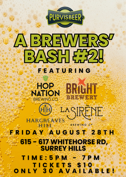 Event Booking - A Brewers' Bash #2 August 2026