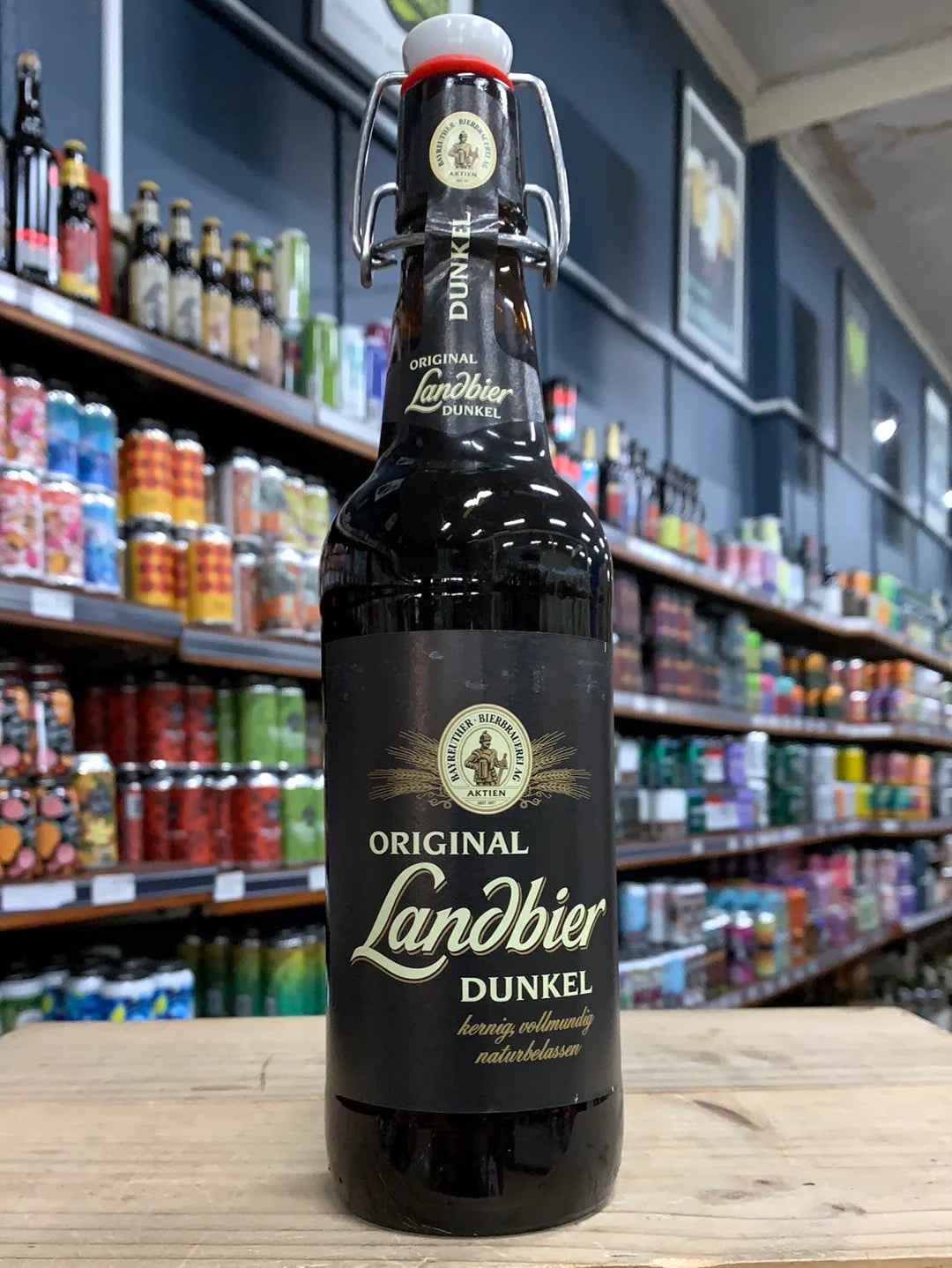 Aktien Landbier Dunkel Dark Lager 500ml