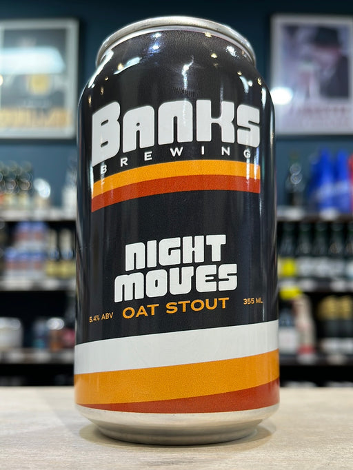 Banks Night Moves Oatmeal Stout 355ml Can