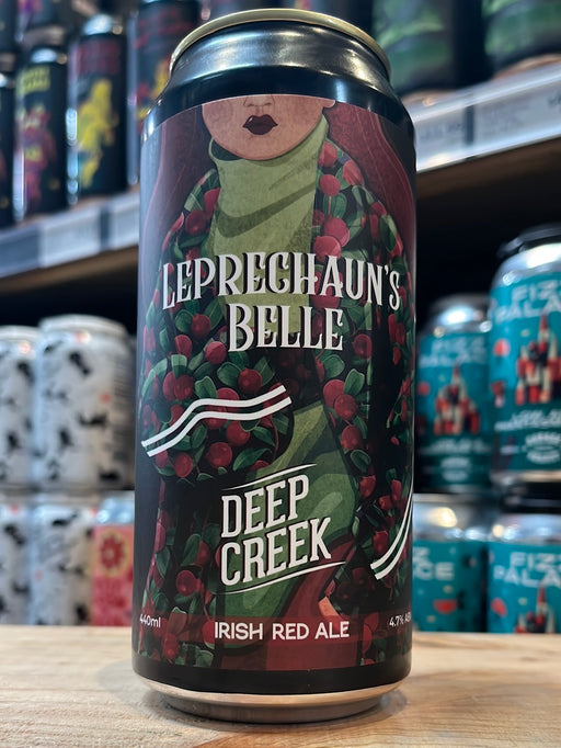 Deep Creek Leprechaun's Belle Irish Red Ale 440ml Can Single