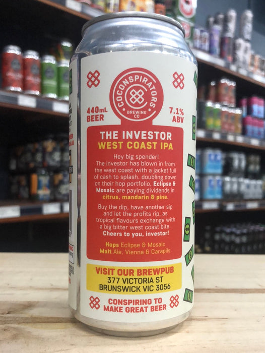 Co-Conspirators The Investor WC IPA 440ml Can