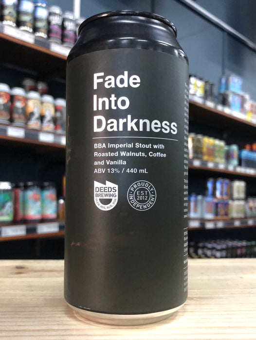 Deeds Fade into Darkness BBA Imperial Stout 440ml Can