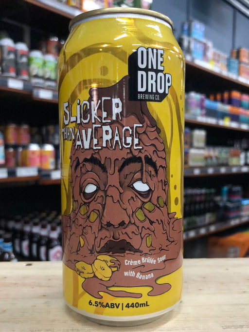 One Drop Slicker Than Average Creme Brulee Sour 440ml Can