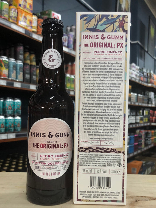 Innis & Gunn The Original: PX Scottish Golden Ale BA 330ml
