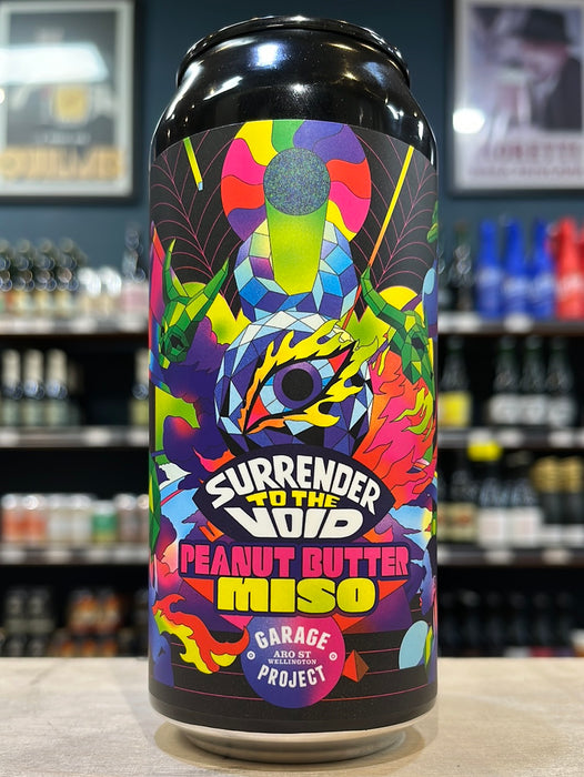 Garage Project Surrender To The Void Peanut Butter Miso Imperial Stout 440ml Can