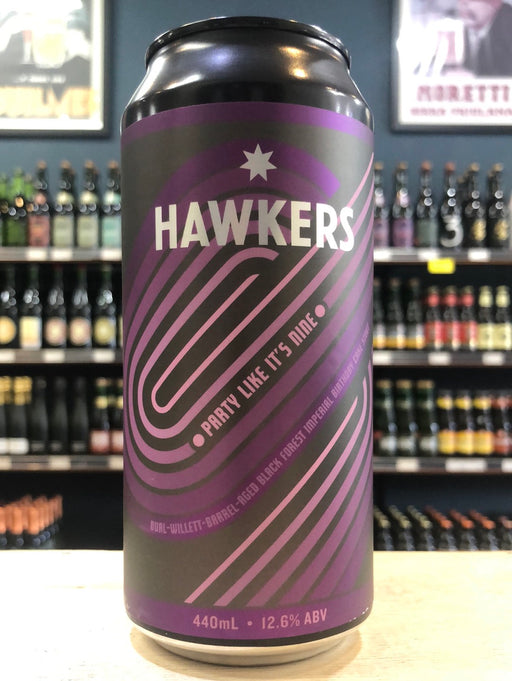 Hawkers Party Like Its Nine BA Imperial Stout 440ml Can