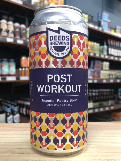 Deeds Post Workout Imperial Pastry Sour 440ml Can