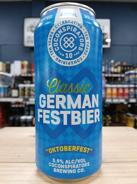 Co-Conspirators Classic German Festbier 440ml Can