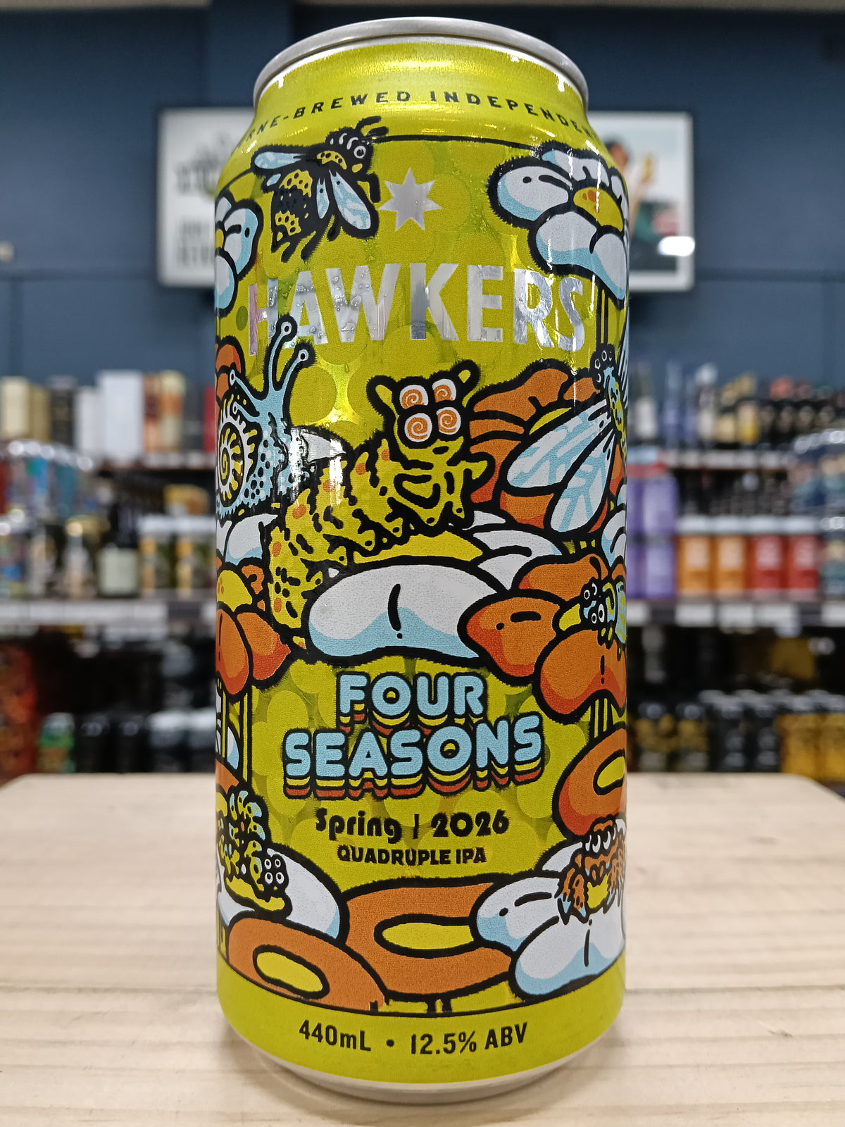 Hawkers Four Seasons Spring 2026 Quadruple IPA 440ml Can