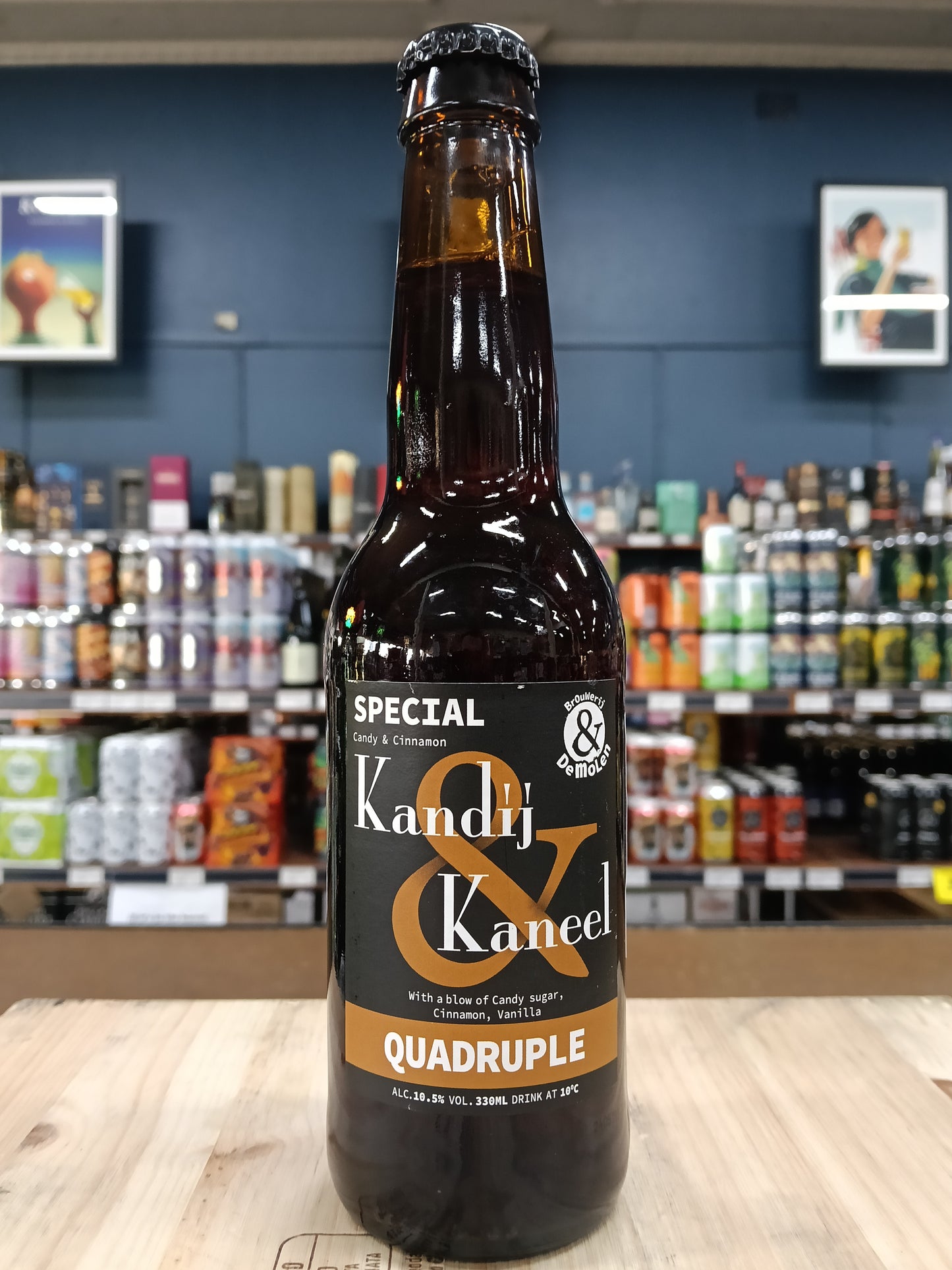 De Molen Kandij & Kaneel Quadruple 330ml