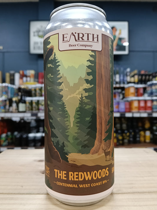 Earth The Redwoods Centennial West Coast IPA 500ml Can