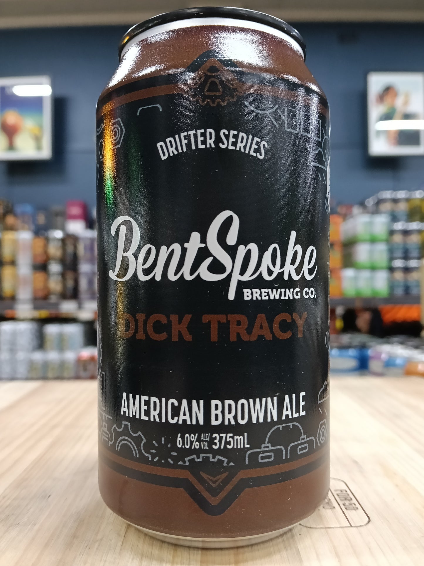 Bentspoke Dick Tracy Brown Ale 375ml Can