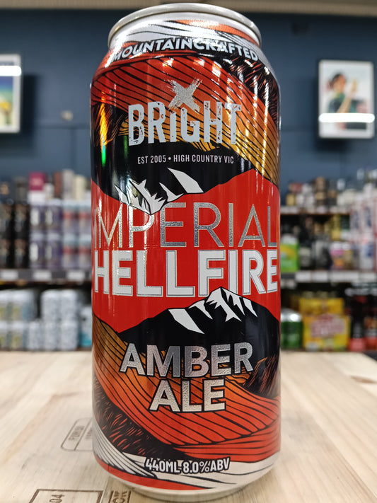 Bright Imperial Hellfire Amber Ale 440ml Can