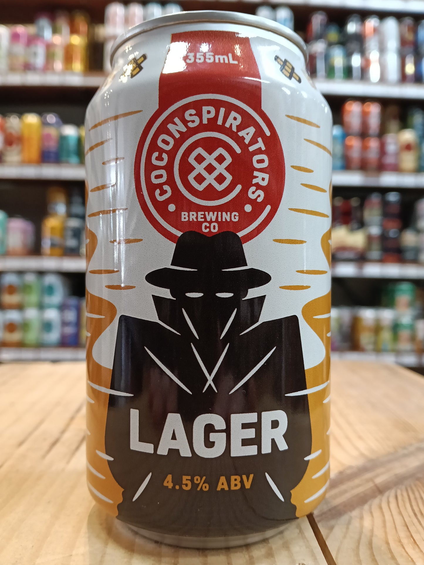 Co-Conspiators 'Usual Suspects' Lager 355ml Can