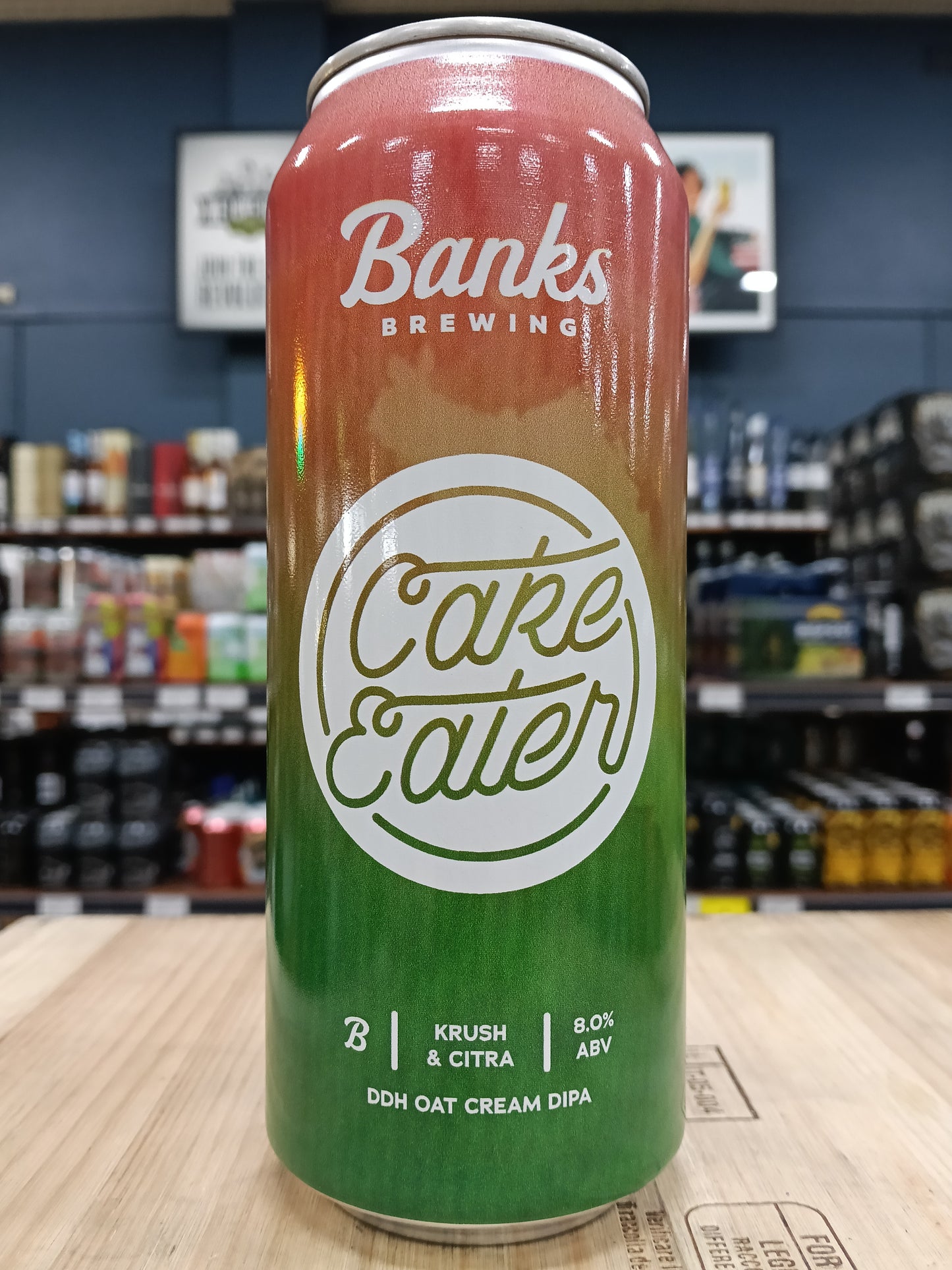 Banks Cake Eater Krush & Citra DDH Oat Cream Double IPA 500ml Can