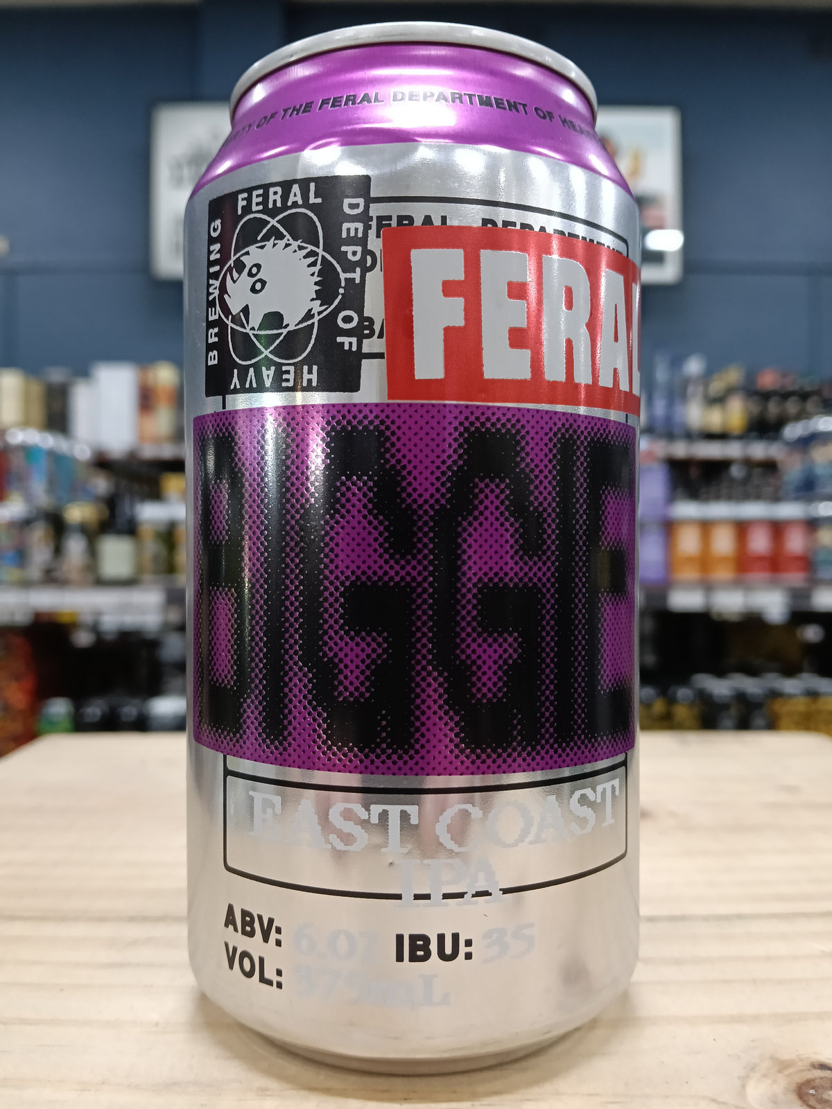 Feral Biggie Juice East Coast IPA 375ml Can