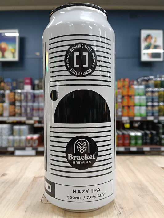 Working Title x Bracket The Fifth Element - Brand Hazy IPA 500ml Can