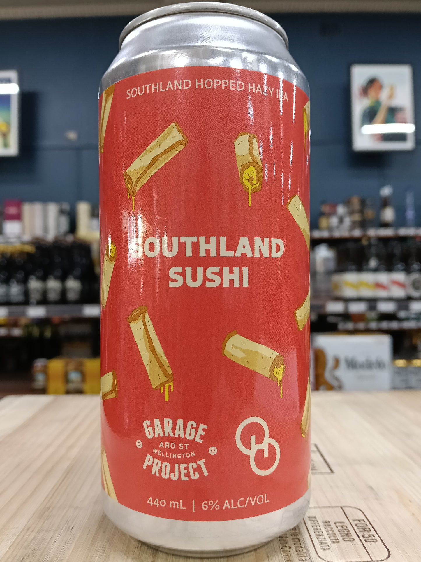 Garage Project Southland Sushi Southern Hopped Hazy IPA 440ml Can