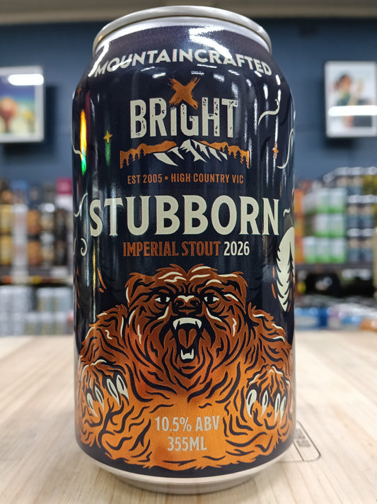 Bright Stubborn 2026 Imperial Stout 355ml Can