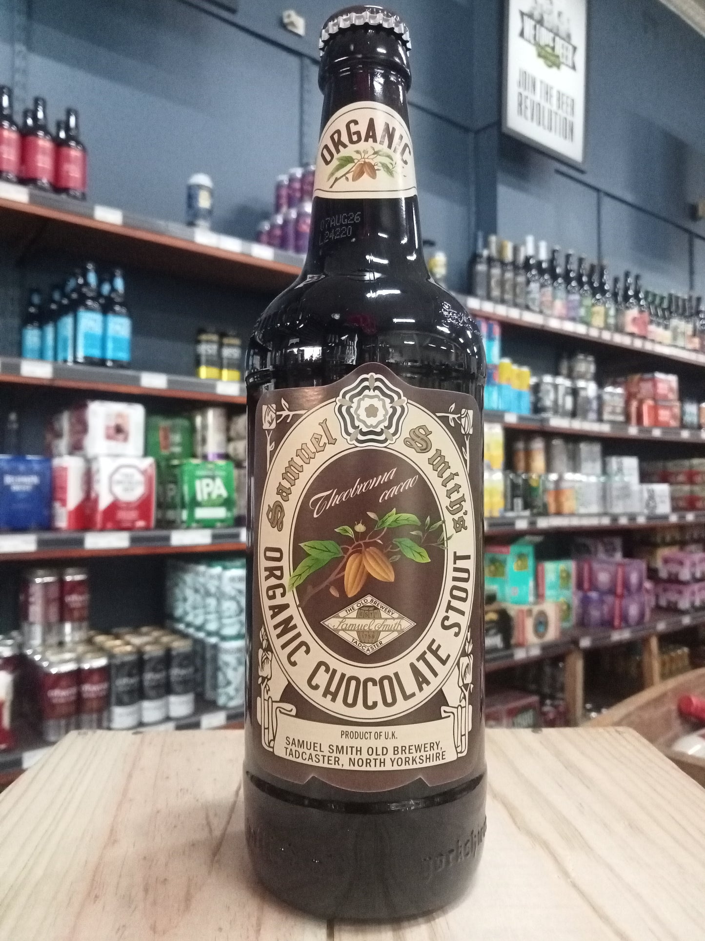 Samuel Smith Organic Chocolate Stout 550ml
