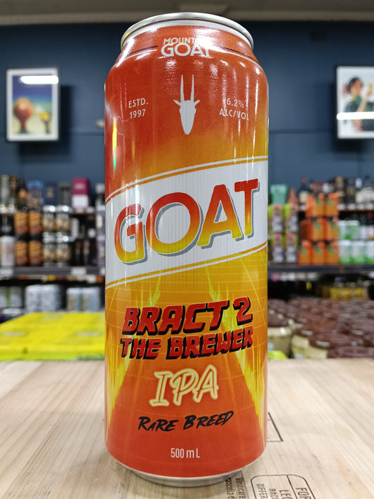 Mountain Goat Rare Breed Bract 2 The Brewer IPA 500ml Can