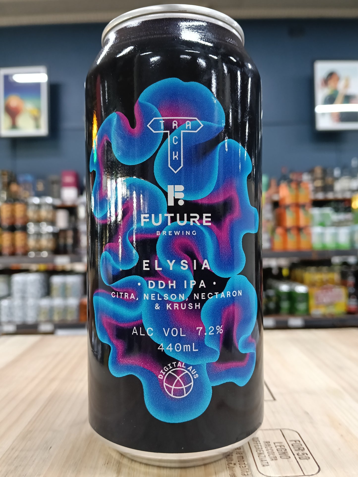 Future x Track Elysia DDH Hazy IPA 440ml Can