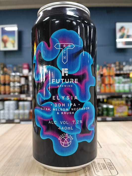 Future x Track Elysia DDH Hazy IPA 440ml Can